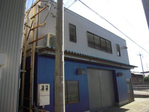 C-4 倉庫付2階建貸事務所<br>ご契約となりました。<br>有難うございました。